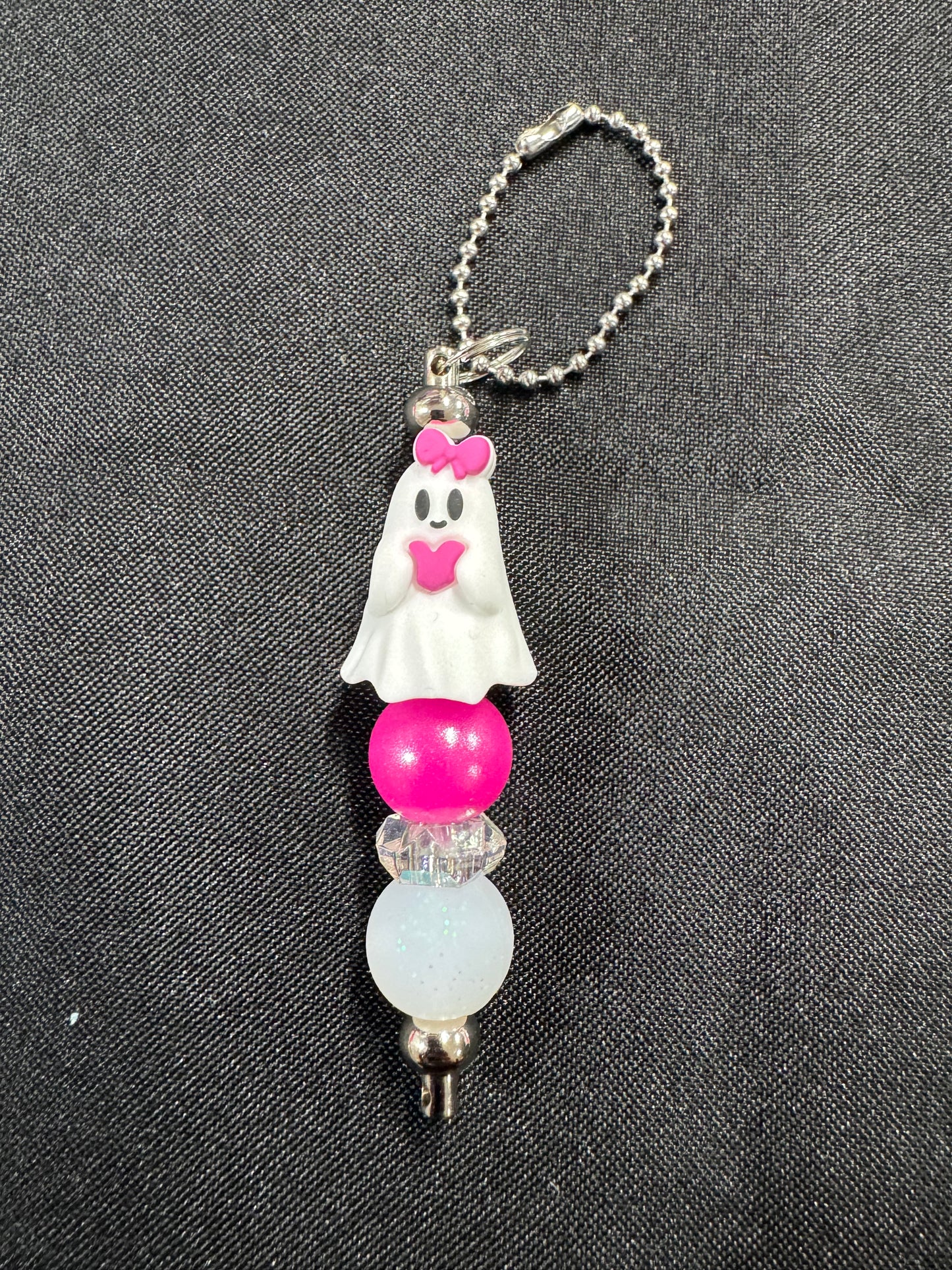 Cute Ghost cup charm