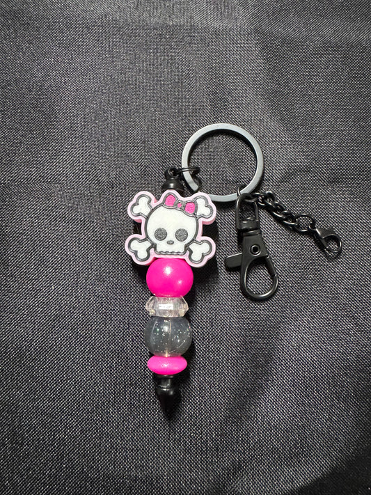 Cute Skull Keychain