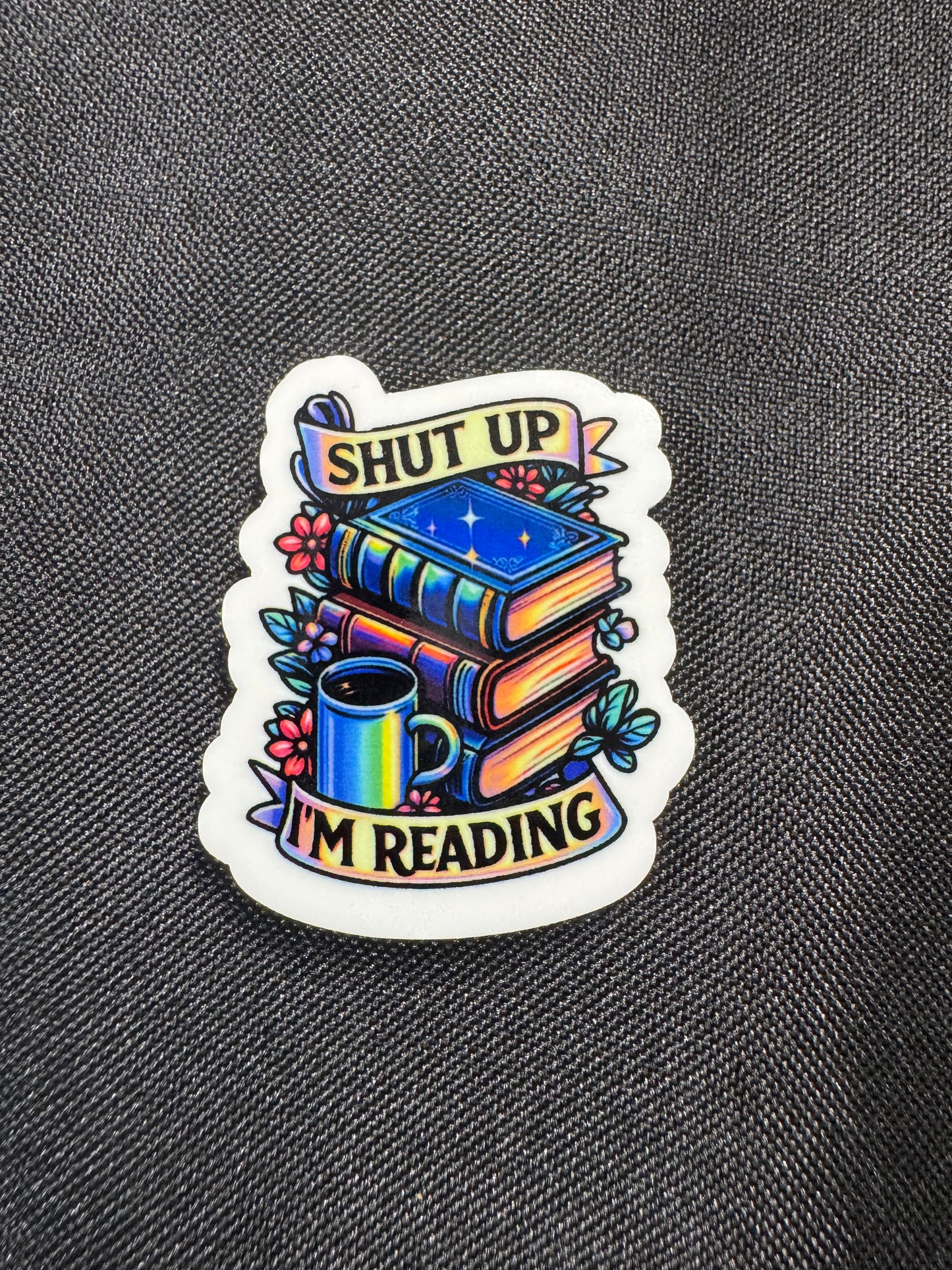 Shut Up Im Reading magnet